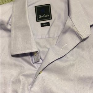 Lilac long sleeve dress shirt